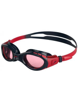 Speedo Jnr Futura Biofuse Flexiseal Goggles - Red/Navy (6-14yrs)